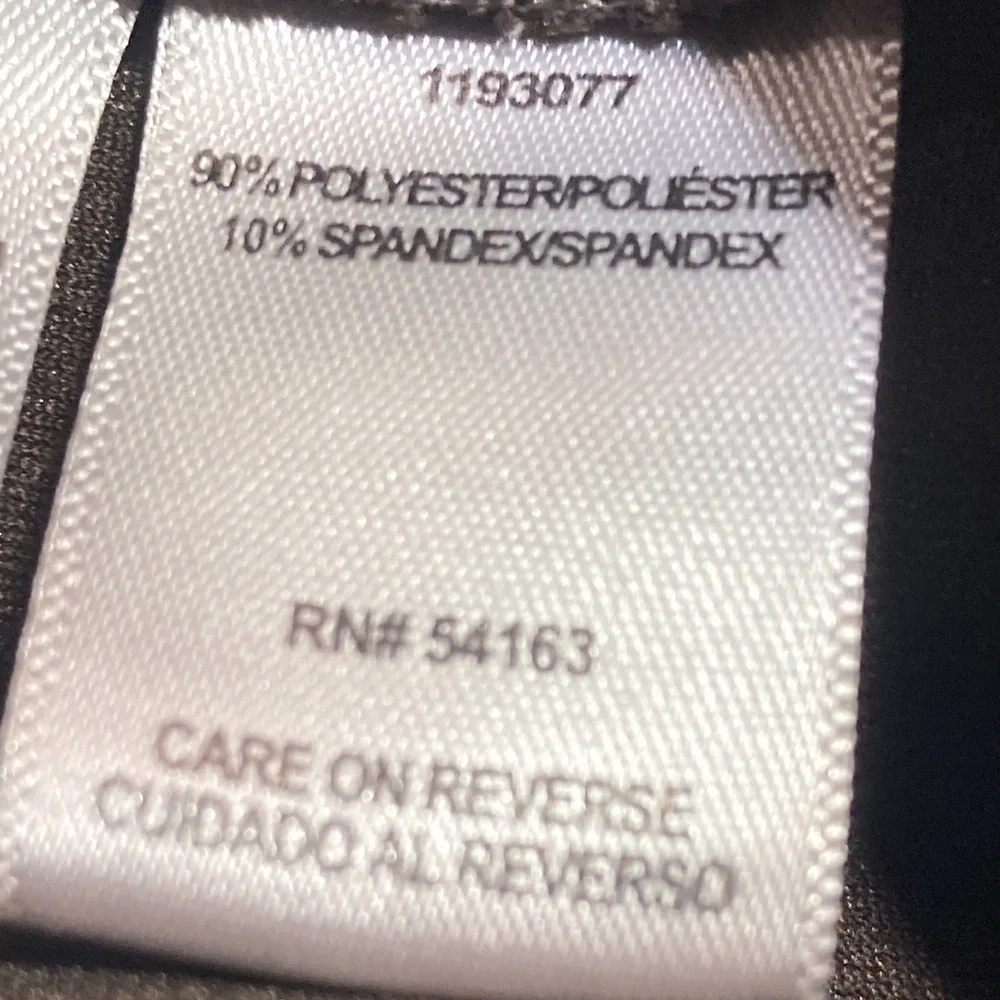 Andrew Marc XL Taupe Faux suede 90% polyester 10% Spandex Inseam 28” NWOT - Picture 4 of 6